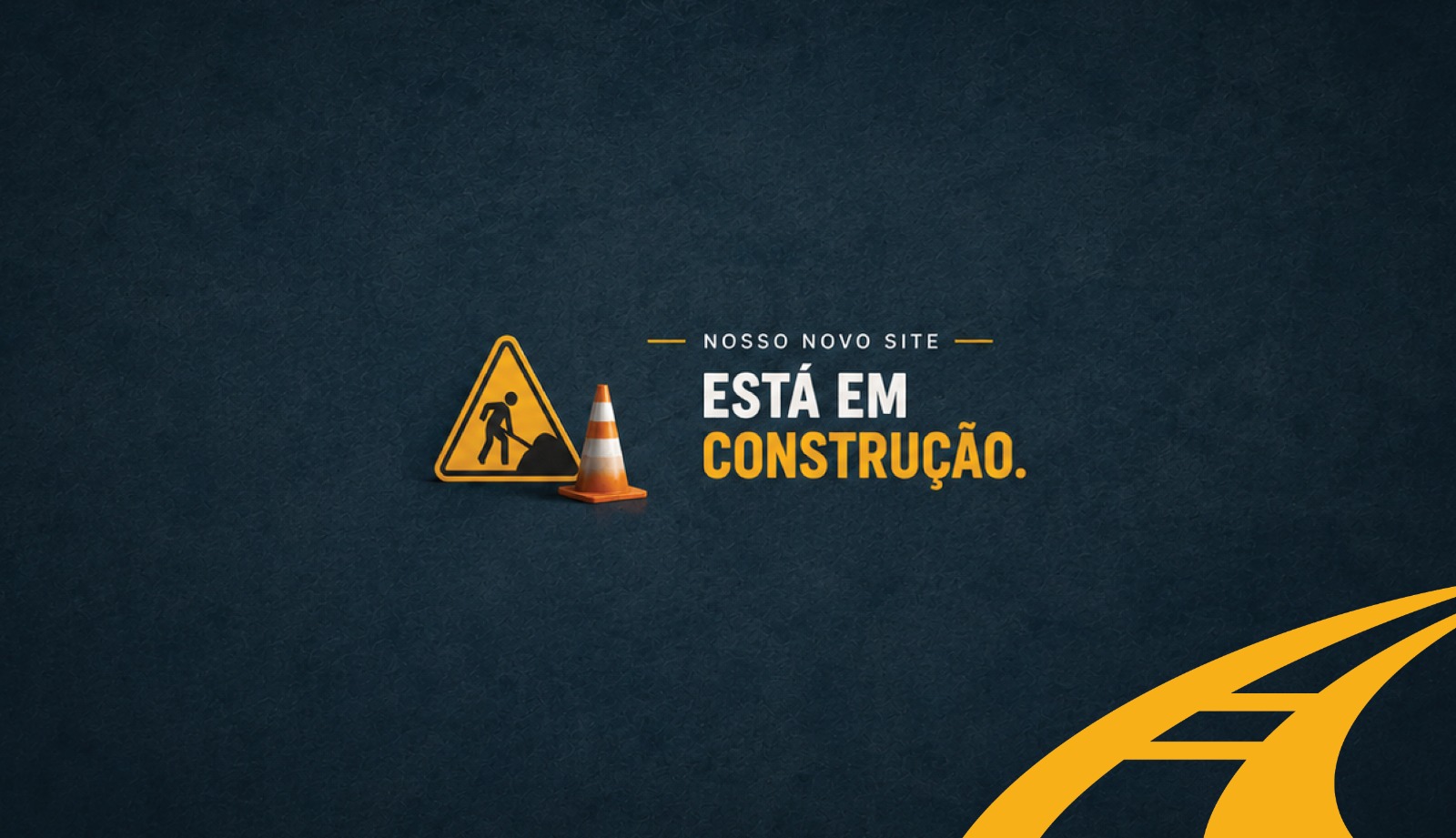 Nosso novo site está em construção